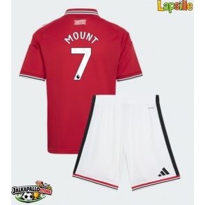 Manchester United Mason Mount #7 Kotipaita Lapsille 2026-27 Lyhythihainen (+ shortsit)